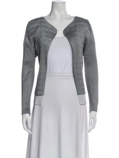 Pre-owned Issey Miyake Vintage 2005 Sweater In Green