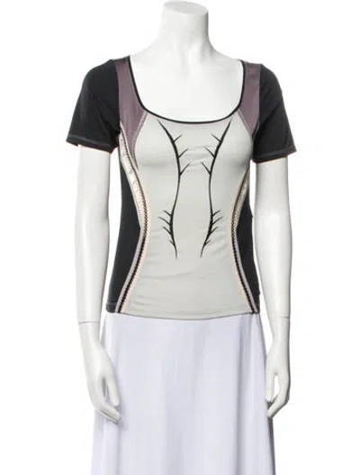 Pre-owned Issey Miyake Vintage 2005 T-shirt In Black