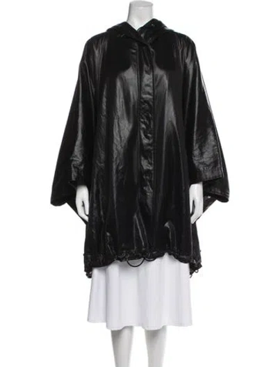 Pre-owned Issey Miyake Vintage 2006 Coat In Black