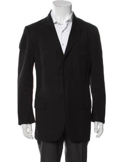 Pre-owned Issey Miyake Vintage 2006 Overcoat In Black