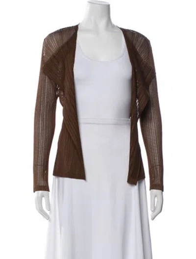 Pre-owned Issey Miyake Vintage 2007 Jacket In Brown