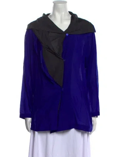 Pre-owned Issey Miyake Vintage 2010 Blouse In Multi