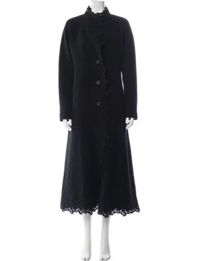 Pre-owned Issey Miyake Vintage 2010 Coat In Black