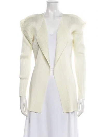 Pre-owned Issey Miyake Vintage 2010 Sweater In Neutral