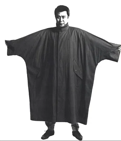 Pre-owned Issey Miyake Vintage 90's Raincoat Designed By  In Black