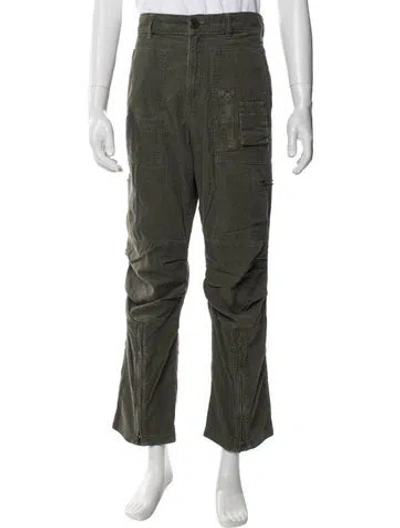 Pre-owned Issey Miyake Vintage Cargo Pants In Green