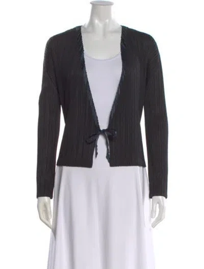Pre-owned Issey Miyake Vintage Late 2000's - Early 2010's Top In Black