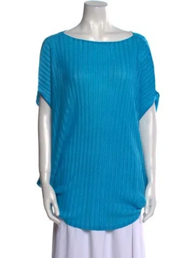 Pre-owned Issey Miyake Vintage Late 2000's - Early 2010's Tunic In Blue