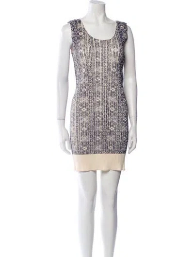 Pre-owned Issey Miyake Vintage Mini Dress