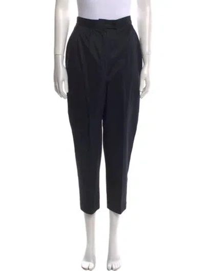 Pre-owned Issey Miyake Vintage Straight Leg Pants In Black
