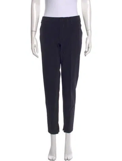 Pre-owned Issey Miyake Vintage Straight Leg Pants In Black