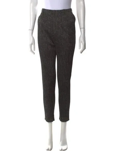Pre-owned Issey Miyake Vintage Straight Leg Pants In Blue