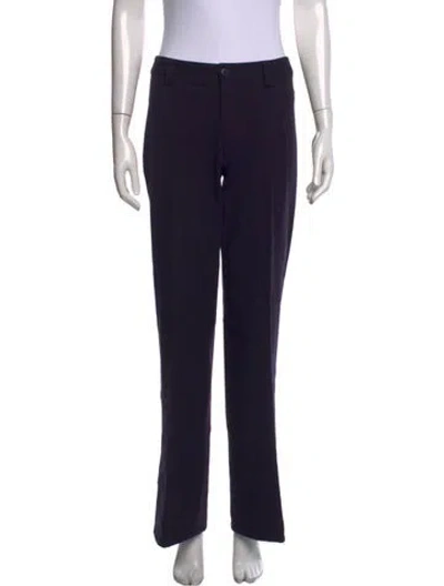 Pre-owned Issey Miyake Vintage Straight Leg Pants In Blue