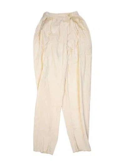 Pre-owned Issey Miyake Vintage Straight Leg Pants In Neutral