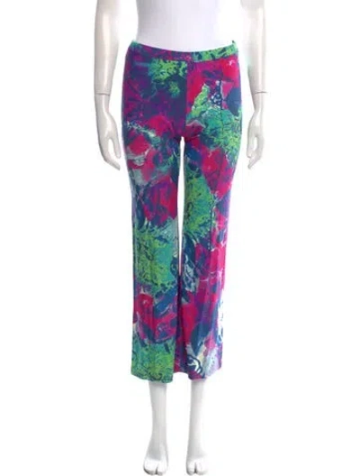 Pre-owned Issey Miyake Vintage Wide Leg Pants In Blue