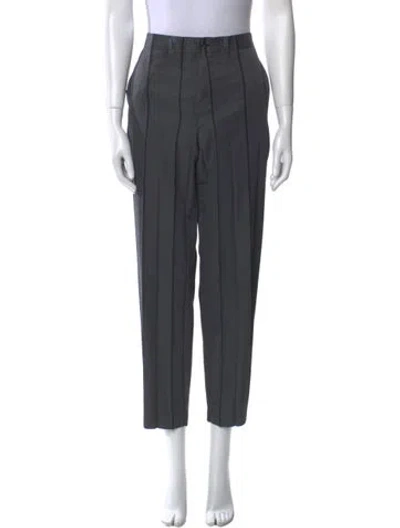 Pre-owned Issey Miyake Vintage Wide Leg Pants In Gray