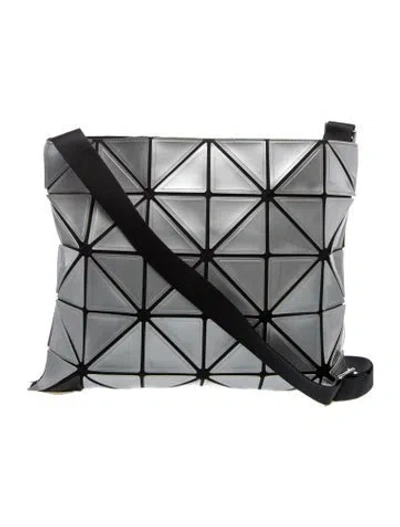 Pre-owned Issey Miyake Vinyl Shoulder Bag Vintage In Grey