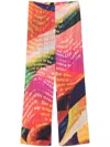 Issey Miyake Pleats Please  Voyager Trousers Clothing In 橘色