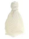 Issey Miyake Washi Pleats Scarves And Foulards White In Neutral