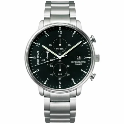 Pre-owned Issey Miyake Watch Men's C Iwasaki Ichiro Design Chronograph Nyad001 Japan