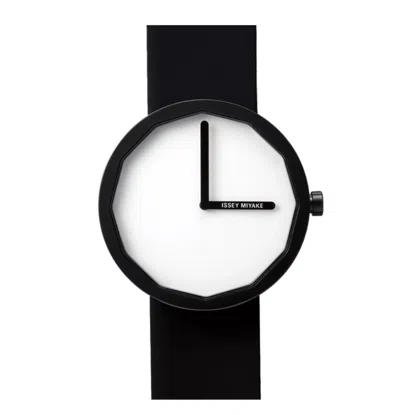 Pre-owned Issey Miyake Watch Mens 38mm, Hardlex, 3atm, Calf Leather.
