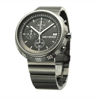 Pre-owned Issey Miyake Watch Trapezoid Silaz003, Stainless Steel, Unisex, Watches