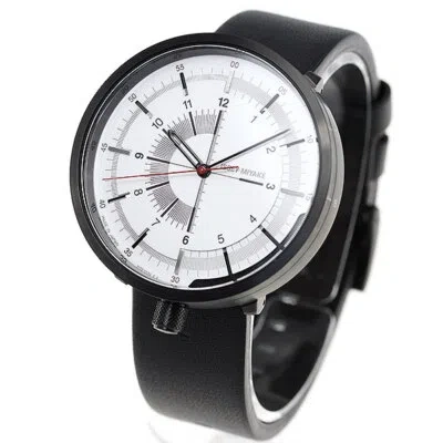 Pre-owned Issey Miyake Watch Unisex Adult 1/6 One Six Tamura Naho Design Nyak003 Black