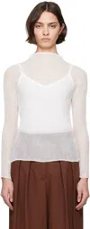 Issey Miyake Chiffon Twist 1 Sheer Top