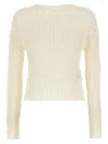 Issey Miyake Jellyfish Pleats Sweaters And Cardigans White