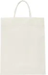 Issey Miyake White Paper Tote In 06 Asa White