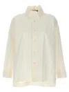 Issey Miyake White Shaped Membrane Shirt In Neutral