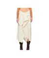 Issey Miyake Off-white Enclothe Washi & Wool Trousers In White