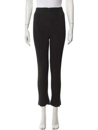 Pre-owned Issey Miyake Wide Leg Pants In Black