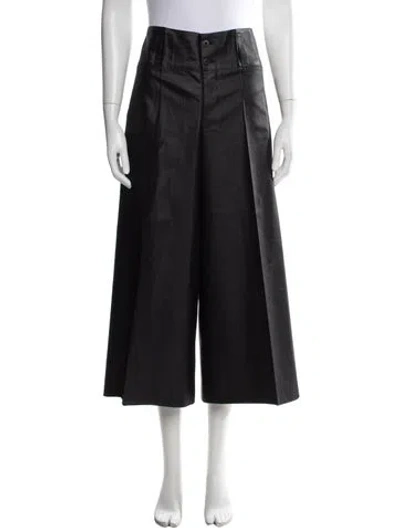Pre-owned Issey Miyake Wide Leg Pants In Blue