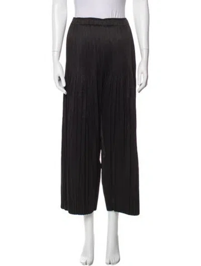 Pre-owned Issey Miyake Wide Leg Pants In Gray
