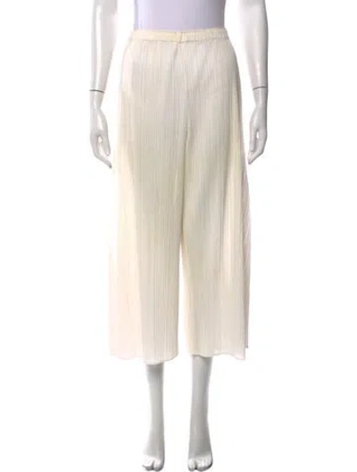 Pre-owned Issey Miyake Wide Leg Pants In Grey