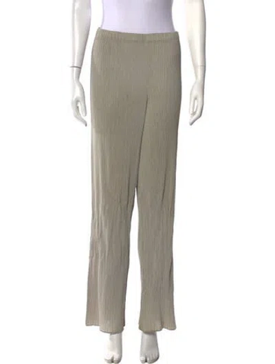 Pre-owned Issey Miyake Wide Leg Pants In Neutral