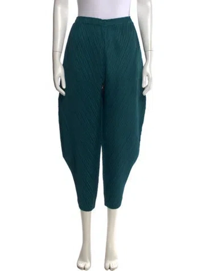 Pre-owned Issey Miyake Wide Leg Pants W/ Tags In Green