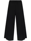 Issey Miyake Wide-leg Trousers In Black