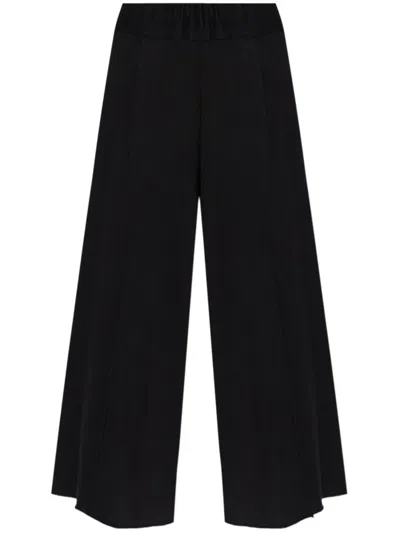 Issey Miyake Wide-leg Trousers In Black