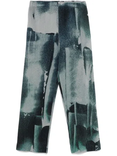 Issey Miyake Wind Walk Trousers In 12-gray