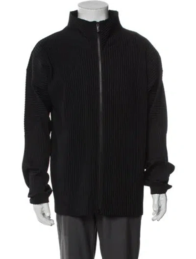 Pre-owned Issey Miyake Windbreaker In Black