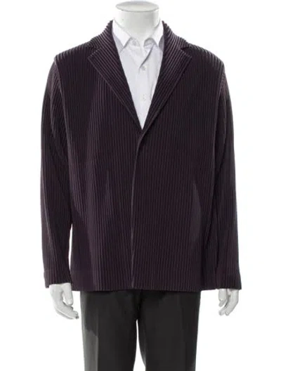 Pre-owned Issey Miyake Windbreaker In Purple