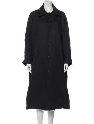 Pre-owned Issey Miyake Windcoat Vintage 1996 Coat In Gray
