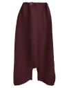 Issey Miyake Woman Pants Chocolate Brown Size Onesize Polyester In Brown