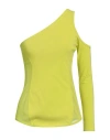 Issey Miyake Woman Top Green Size 2 Polyester In Green