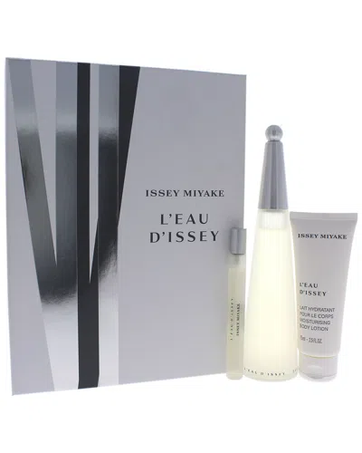 Issey Miyake Women's 3pc Leau Dissey Fragrance Set In White