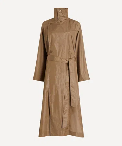 Issey Miyake Women's Aerial Steel Coat In Brown