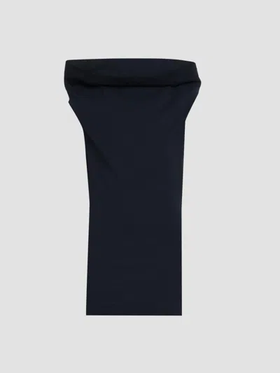 Issey Miyake Women's Allow Funnel Neck Shirt In Blue