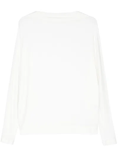 Issey Miyake Women Boat Neck Sweater In Multi